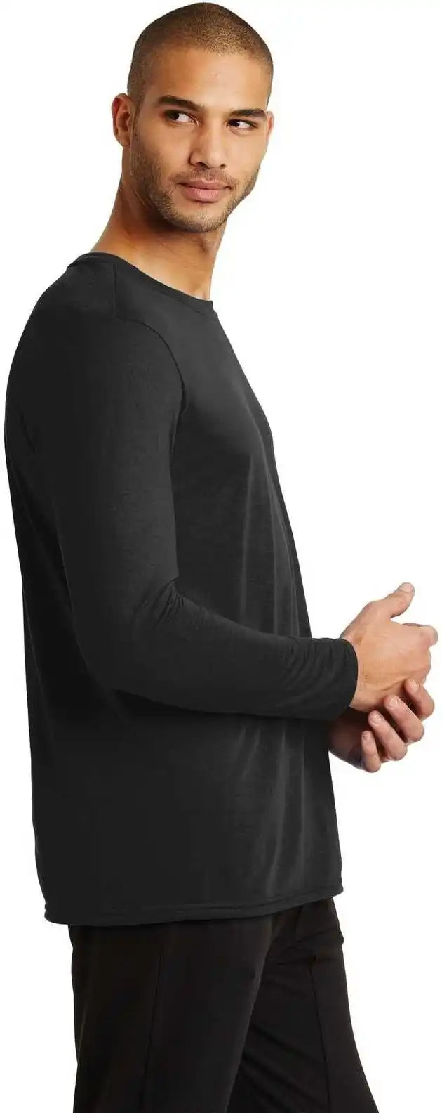Gildan 42400 Performance Long Sleeve t Shirt Black