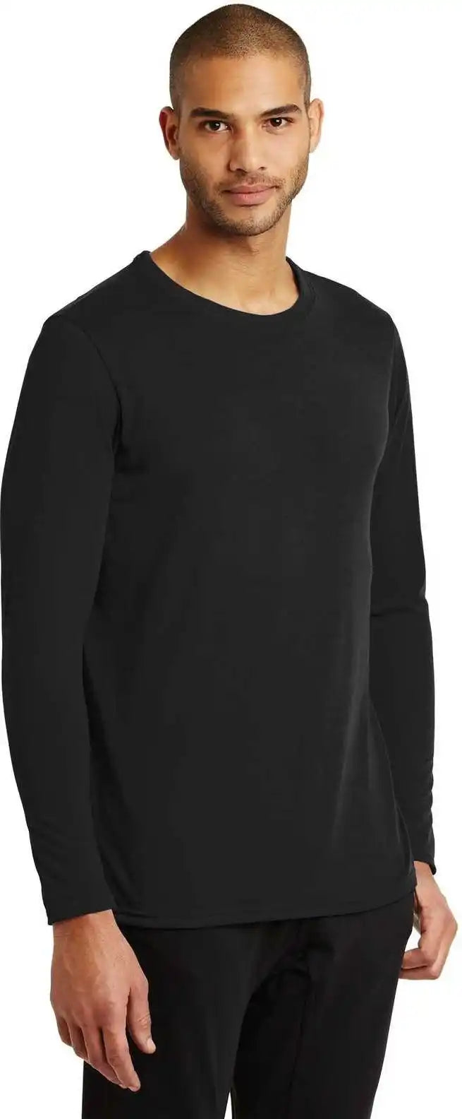 Gildan 42400 Performance Long Sleeve t Shirt Black