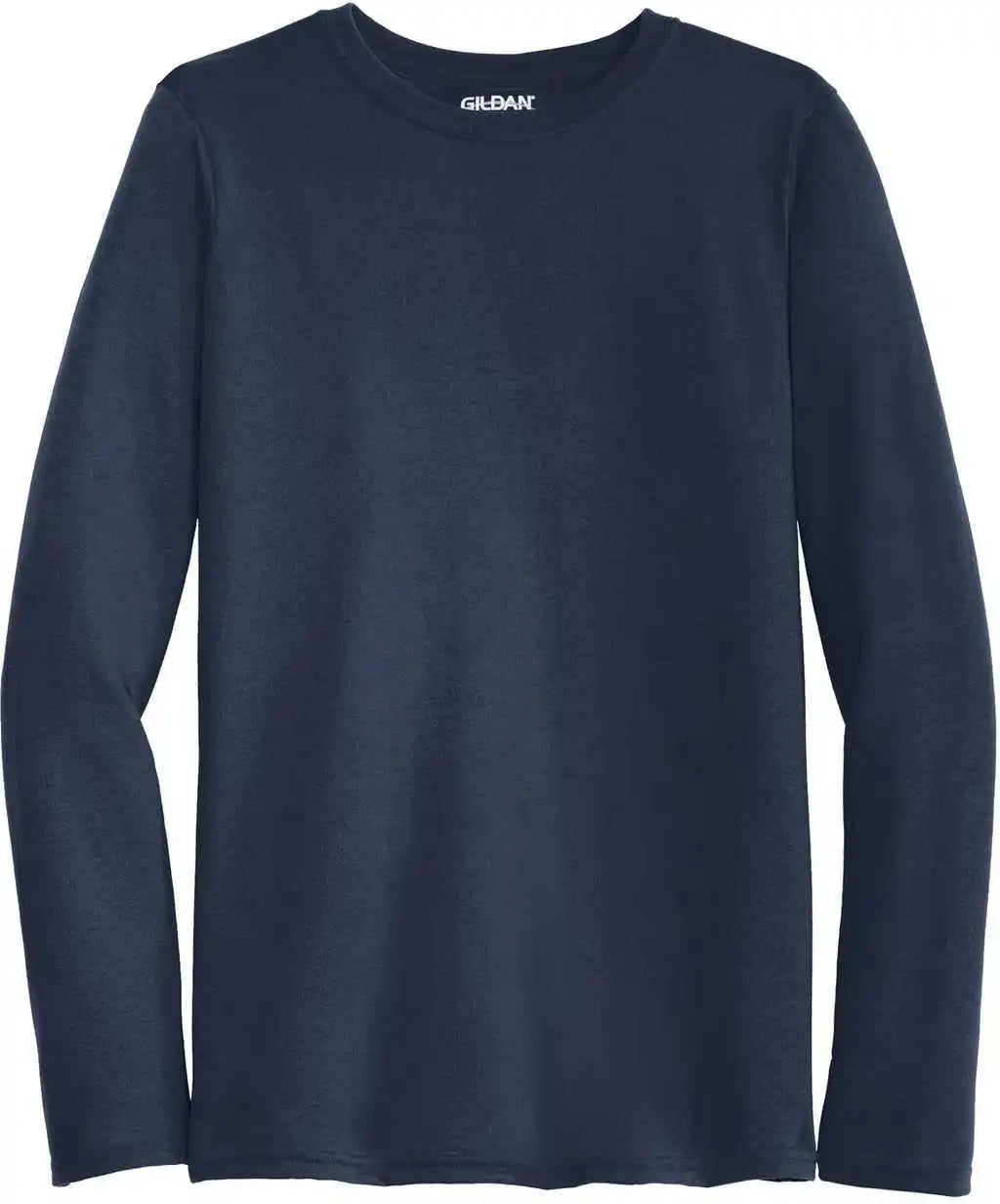 Gildan 42400 Performance Long Sleeve t Shirt Navy