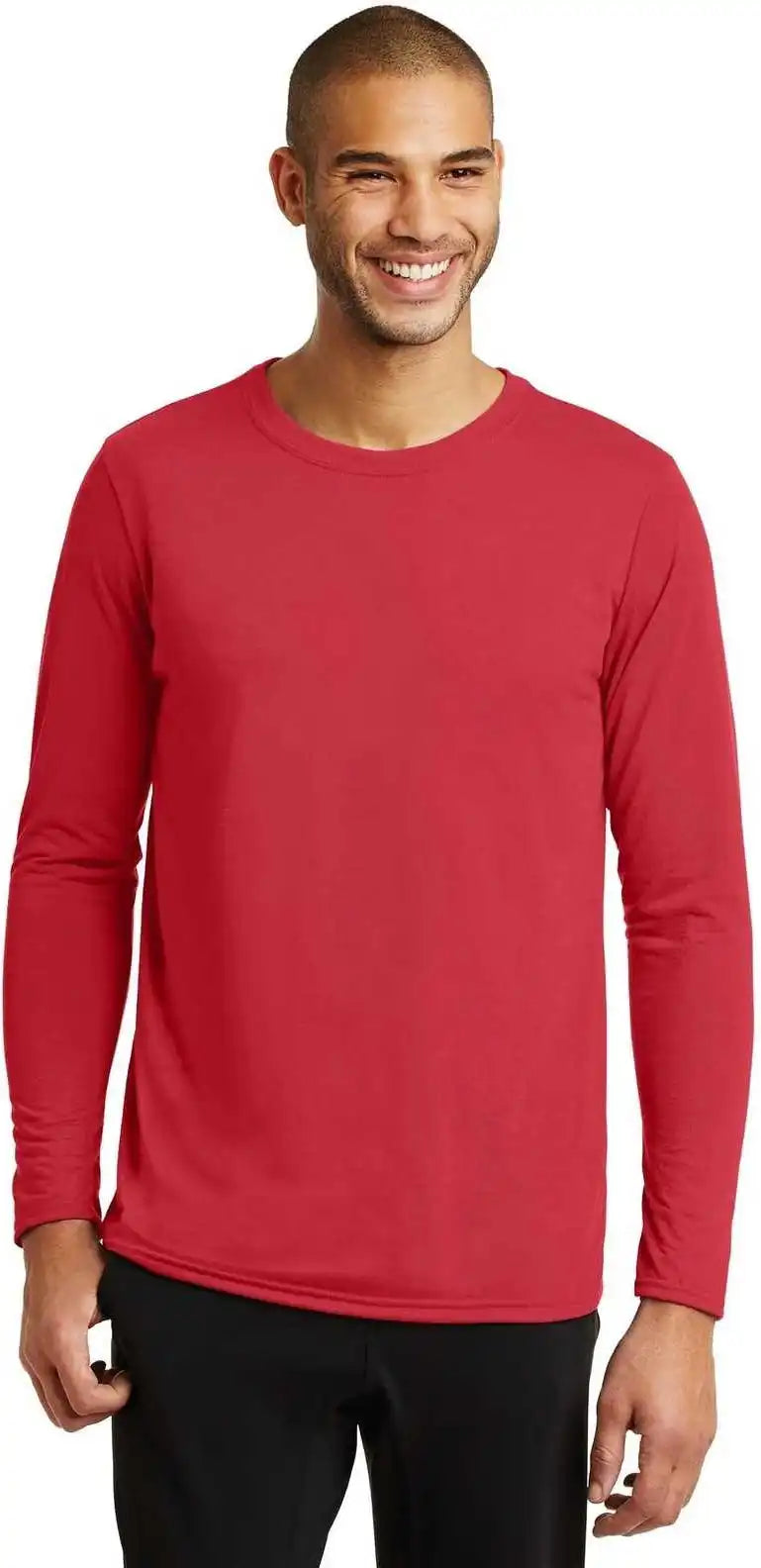 Gildan 42400 Performance Long Sleeve T-shirt - Red