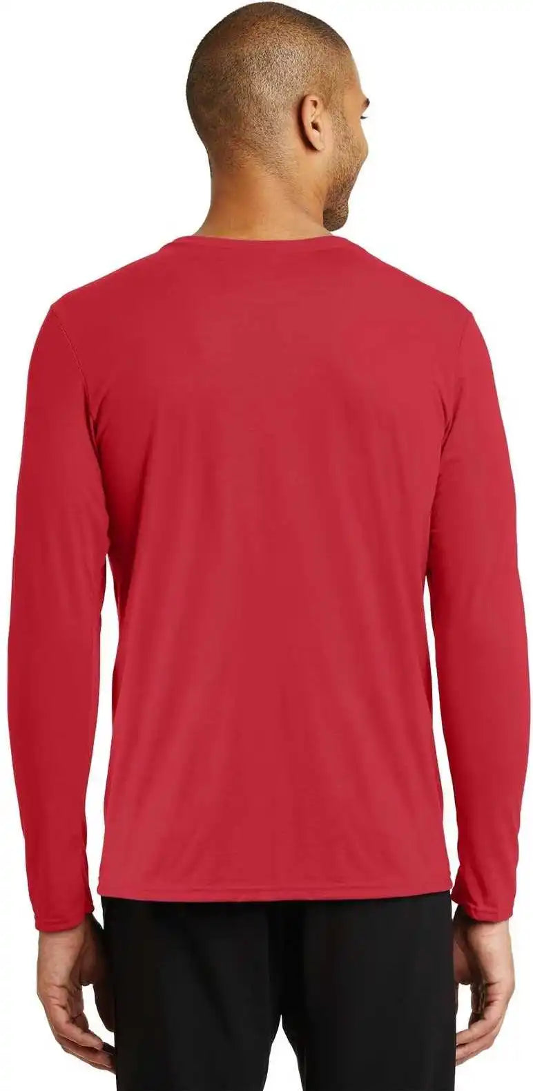 Gildan 42400 Performance Long Sleeve T-shirt - Red