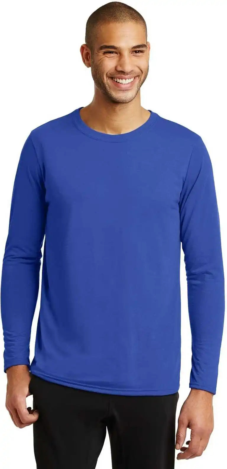 Gildan 42400 Performance Long Sleeve t Shirt Royal