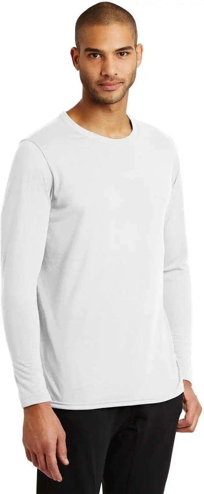 Gildan 42400 Performance Long Sleeve T-shirt - White