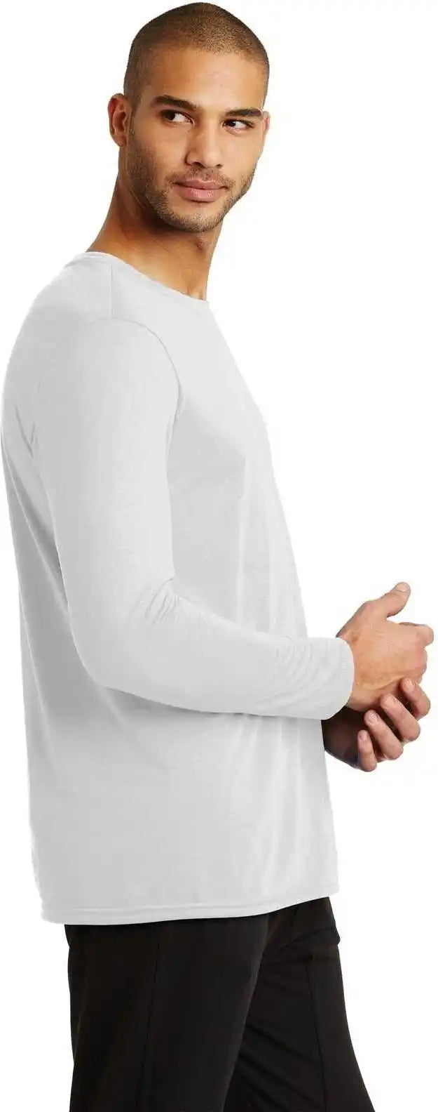 Gildan 42400 Performance Long Sleeve T-shirt - White