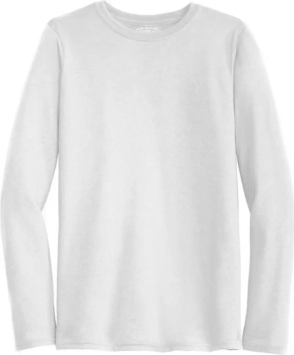 Gildan 42400 Performance Long Sleeve T-shirt - White