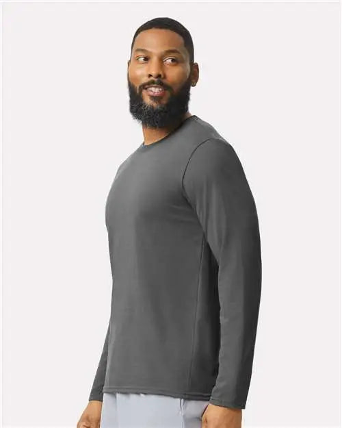 Gildan 42400 Performance® Long Sleeve T-shirt - Charcoal