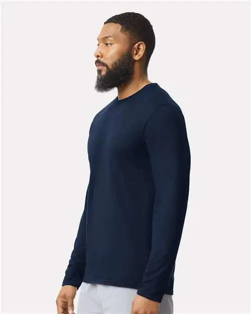 Gildan 42400 Performance® Long Sleeve T-shirt - Navy