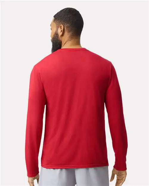 Gildan 42400 Performance® Long Sleeve T-shirt - Red