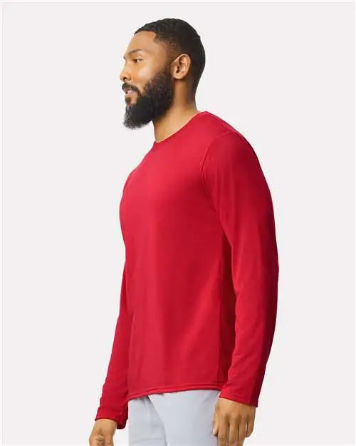 Gildan 42400 Performance® Long Sleeve T-shirt - Red