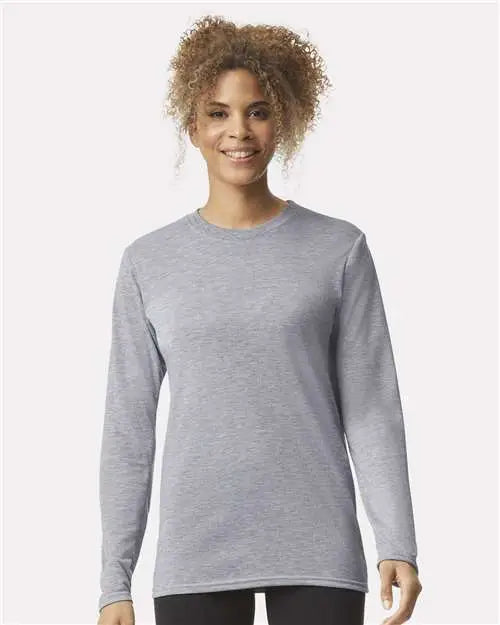 Gildan 42400 Performance® Long Sleeve T-shirt - Sport Grey