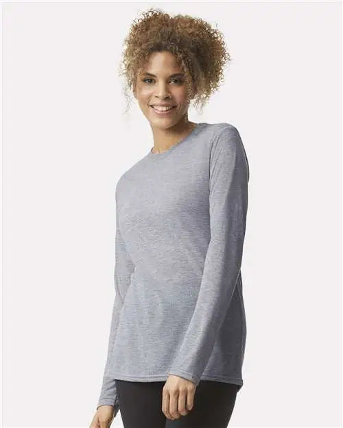 Gildan 42400 Performance® Long Sleeve T-shirt - Sport Grey