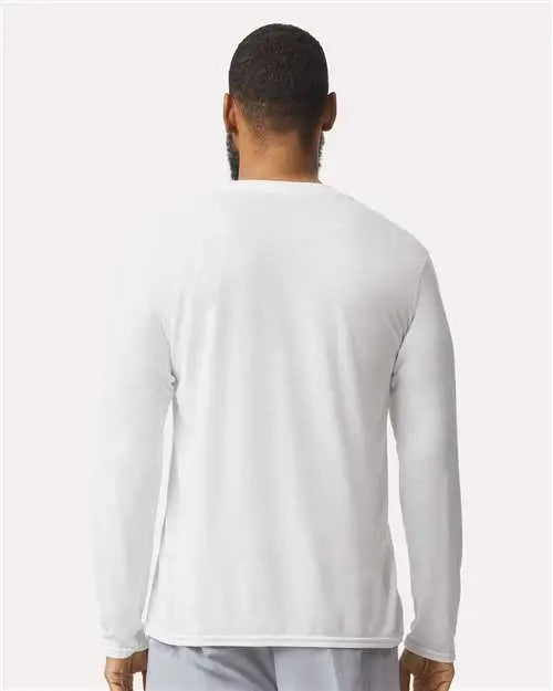 Gildan 42400 Performance® Long Sleeve T-shirt - White