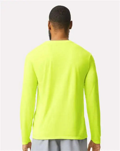 Gildan 42400 Performanceâ Long Sleeve T-shirt - Safety Green