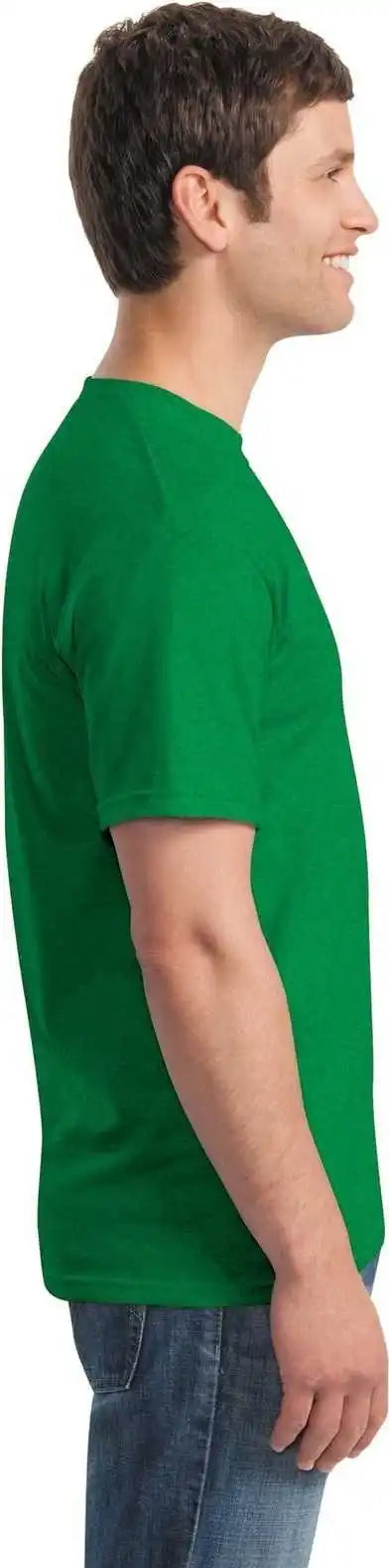 Gildan 5000 Heavy Cotton 100% t Shirt Antique Irish Green