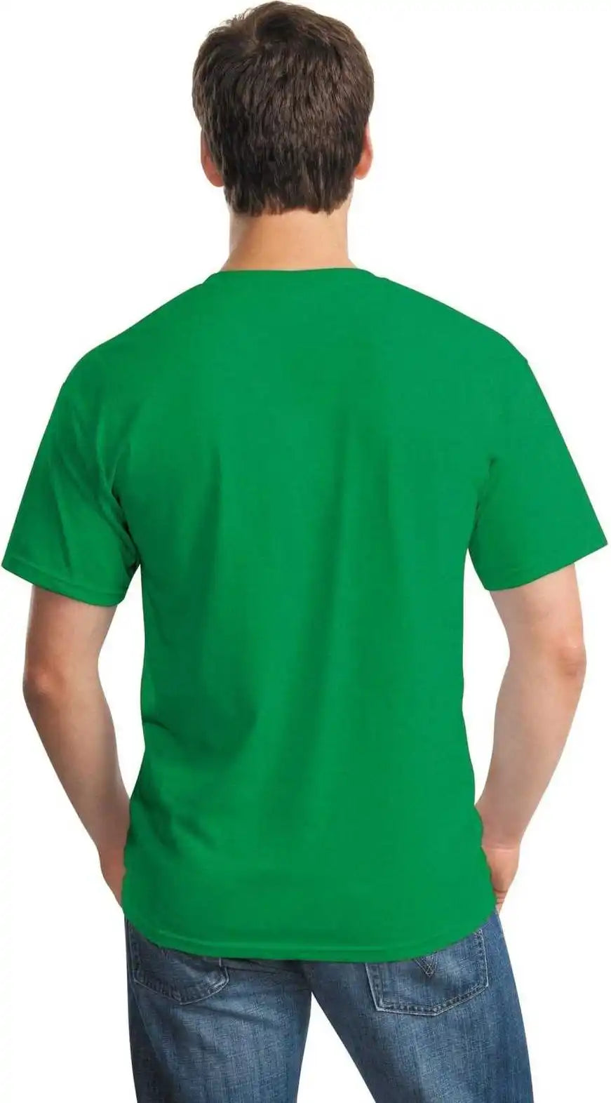 Gildan 5000 Heavy Cotton 100% t Shirt Antique Irish Green