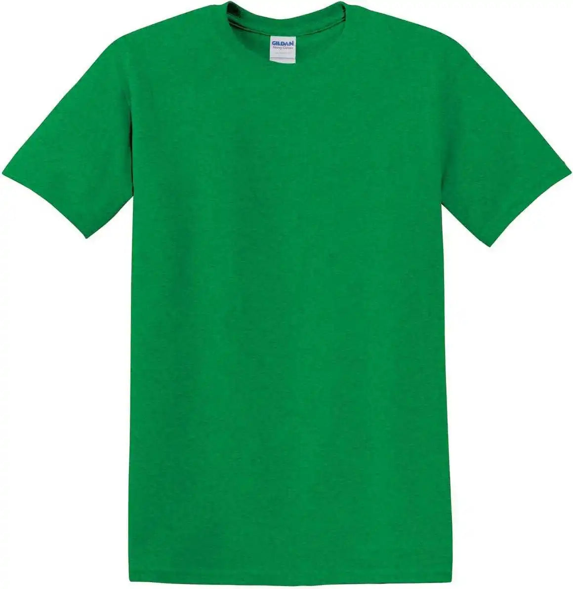 Gildan 5000 Heavy Cotton 100% t Shirt Antique Irish Green