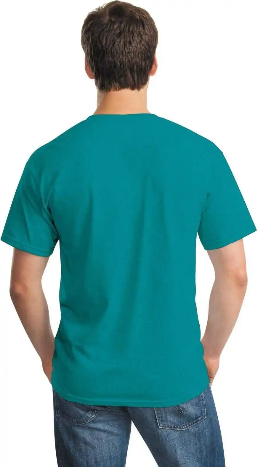 Gildan 5000 Heavy Cotton 100% t Shirt Antique Jade Dome