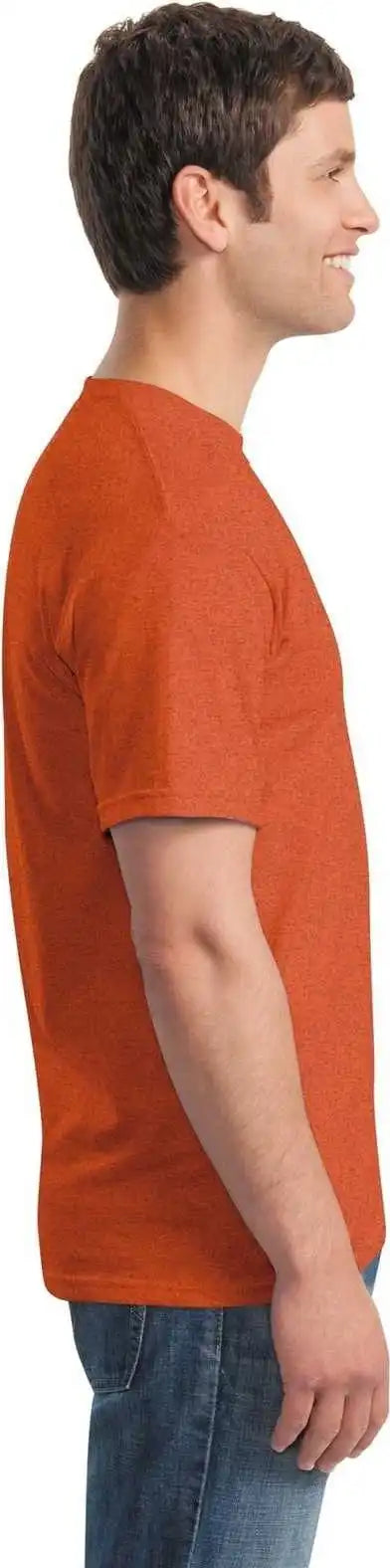 Gildan 5000 Heavy Cotton 100% t Shirt Antique Orange