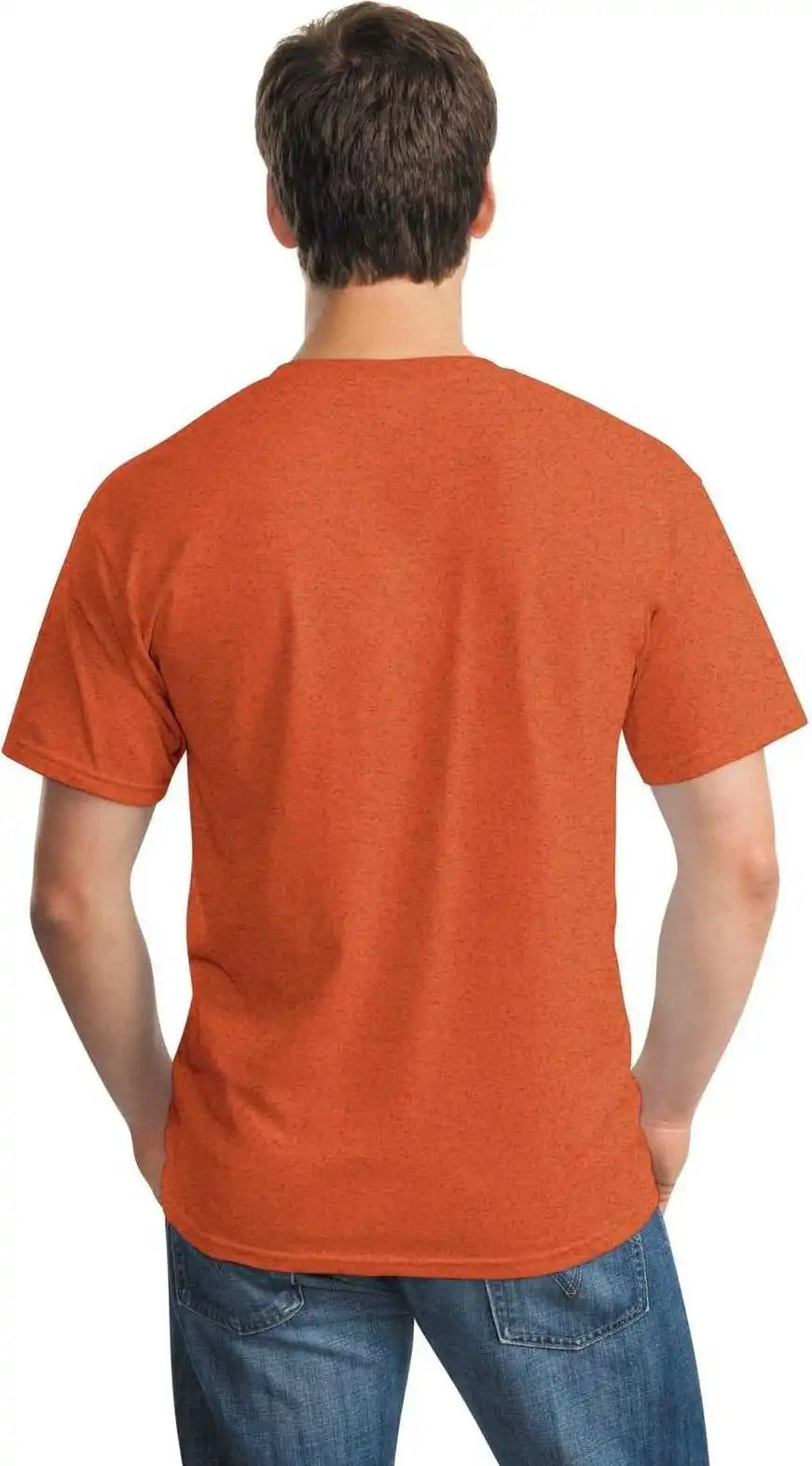 Gildan 5000 Heavy Cotton 100% t Shirt Antique Orange