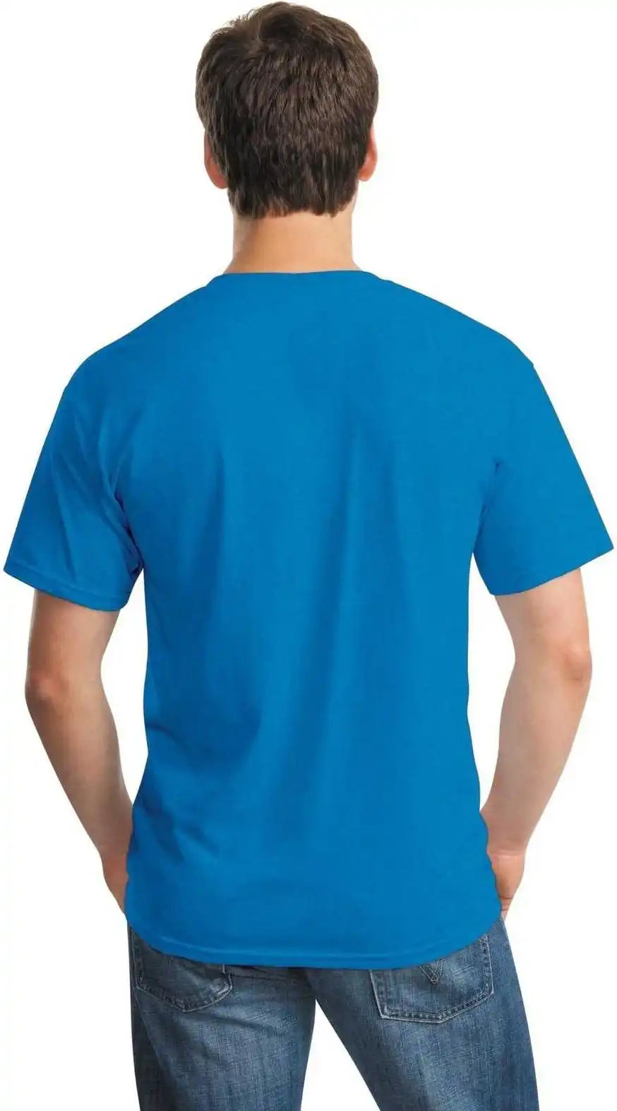 Gildan 5000 Heavy Cotton 100% t Shirt Antique Sapphire