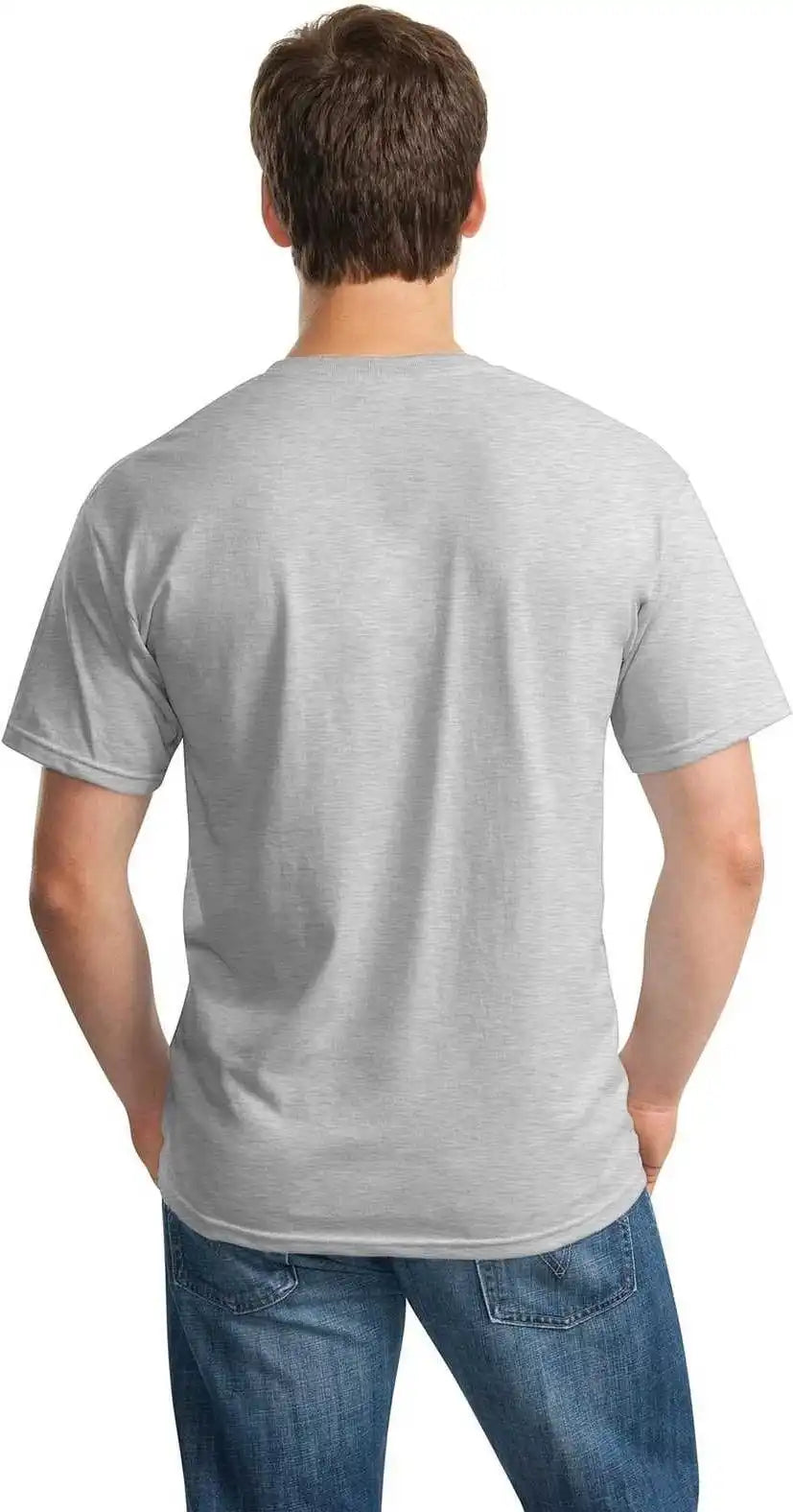 Gildan 5000 Heavy Cotton 100% t Shirt Ash