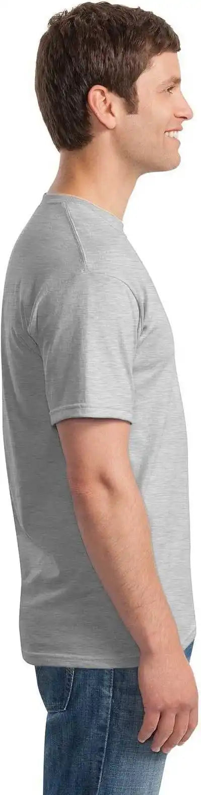 Gildan 5000 Heavy Cotton 100% t Shirt Ash