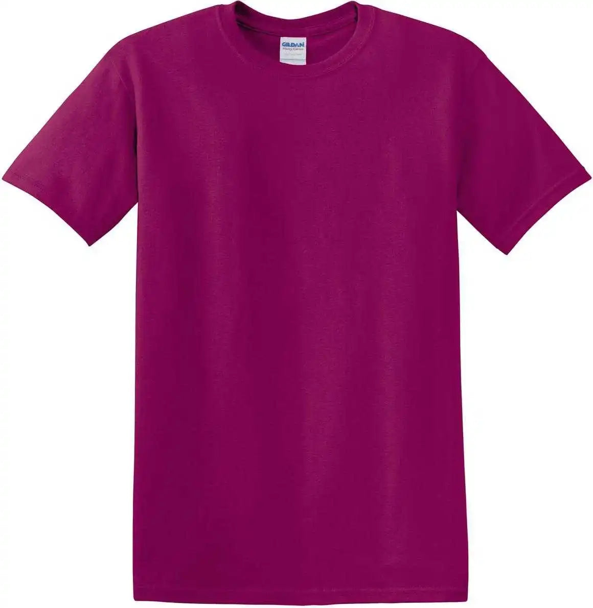 Gildan 5000 Heavy Cotton 100% t Shirt Berry