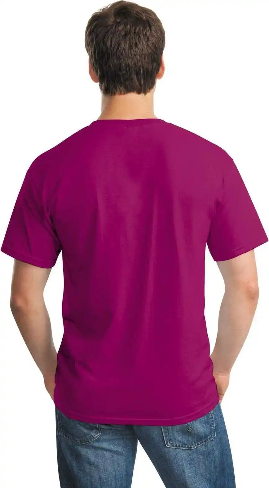 Gildan 5000 Heavy Cotton 100% t Shirt Berry
