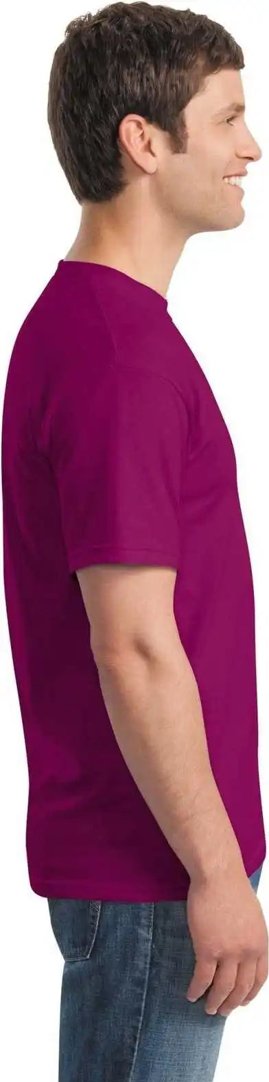 Gildan 5000 Heavy Cotton 100% t Shirt Berry