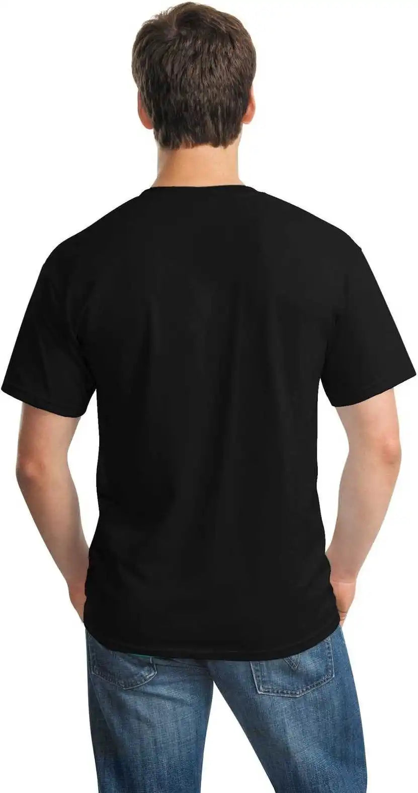 Gildan 5000 Heavy Cotton 100% t Shirt Black