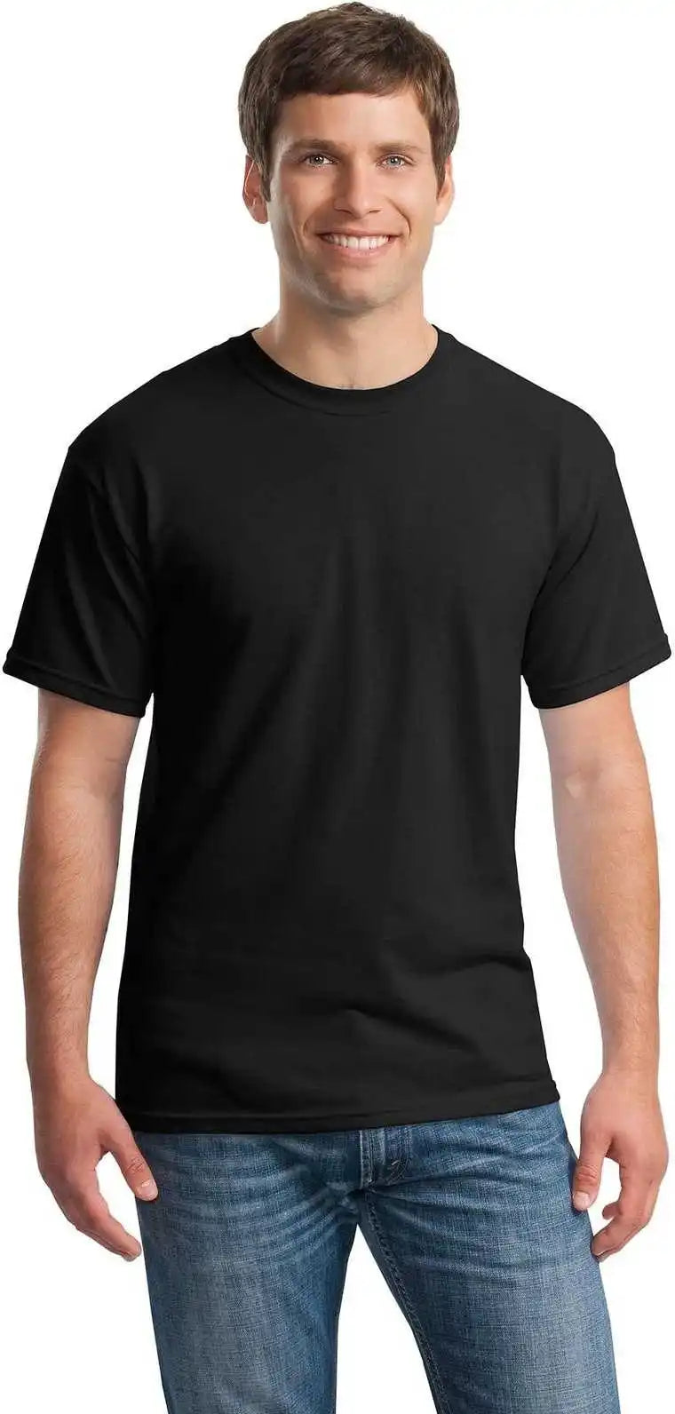 Gildan 5000 Heavy Cotton 100% t Shirt Black