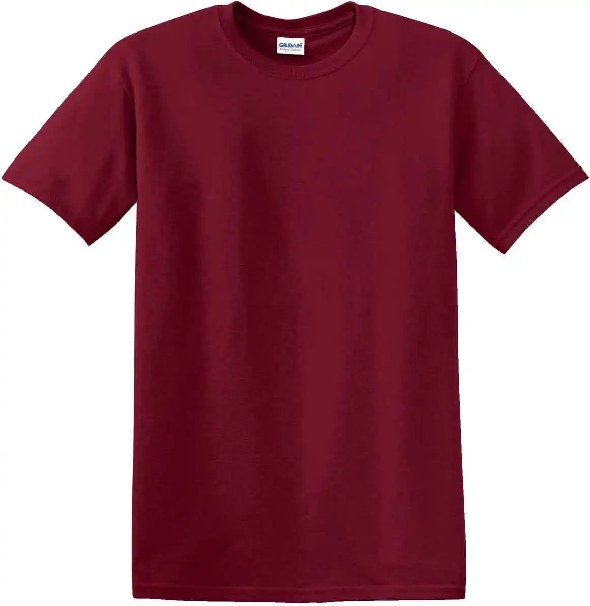 Gildan 5000 Heavy Cotton 100% t Shirt Cardinal
