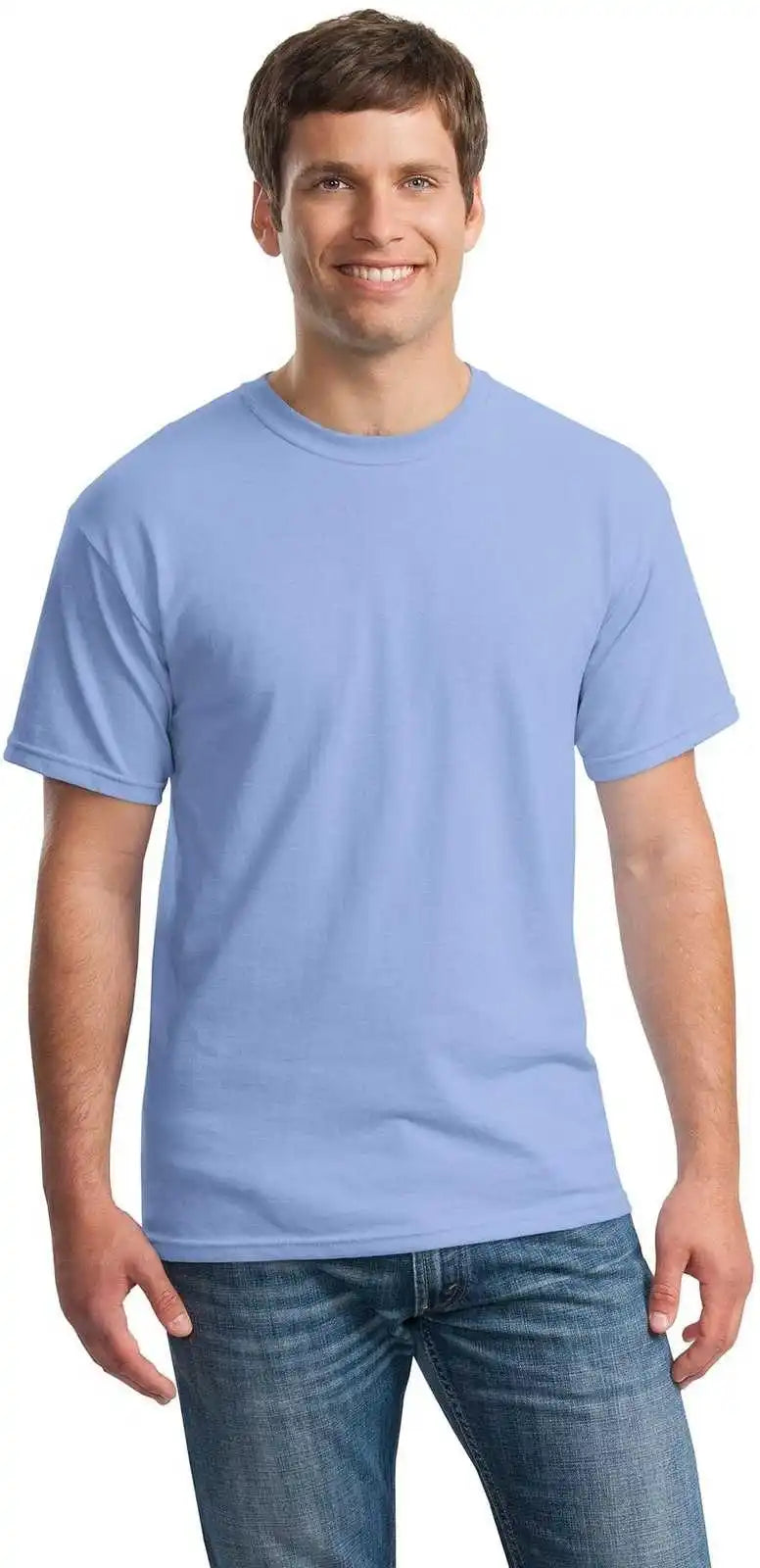 Gildan 5000 Heavy Cotton 100% t Shirt Carolina Blue