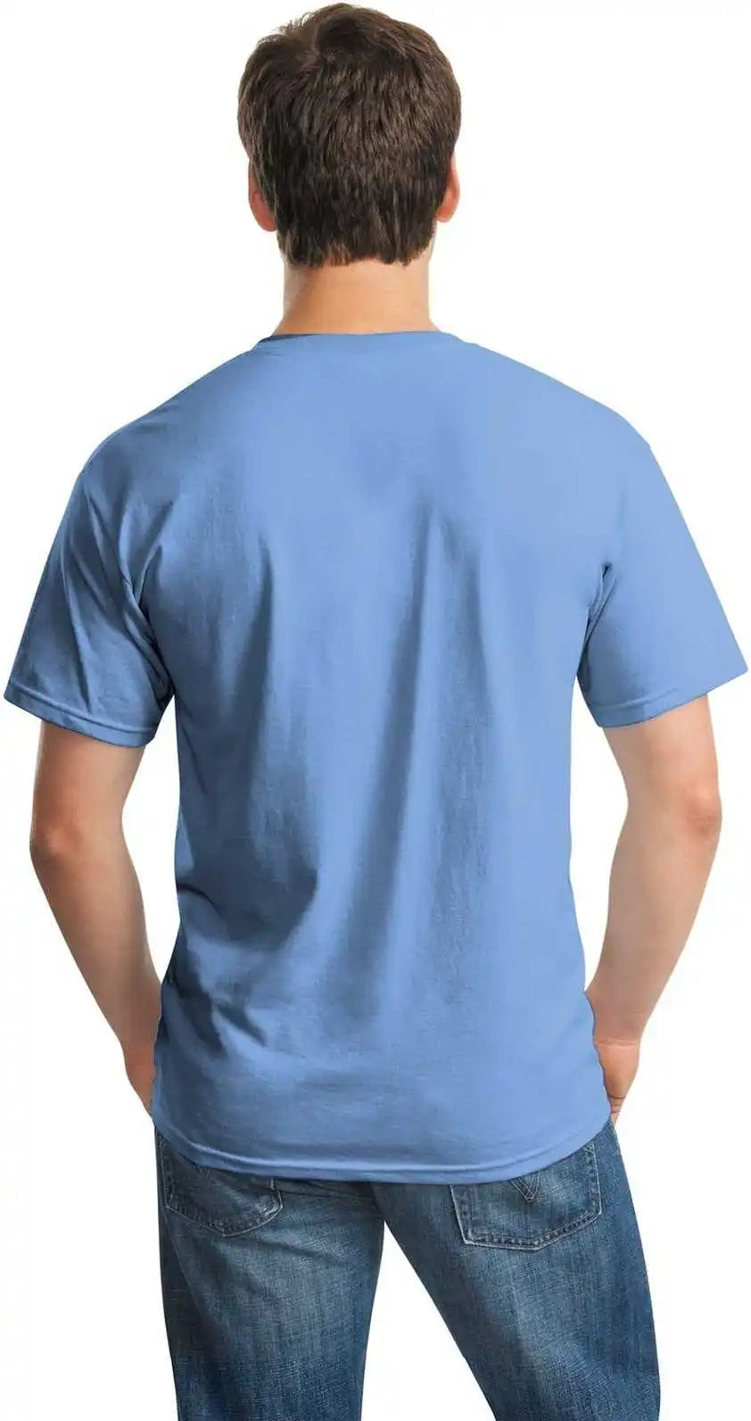 Gildan 5000 Heavy Cotton 100% t Shirt Carolina Blue