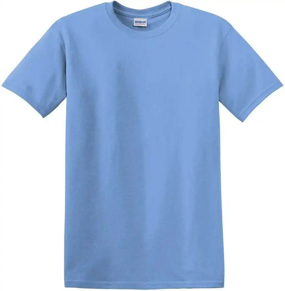Gildan 5000 Heavy Cotton 100% t Shirt Carolina Blue
