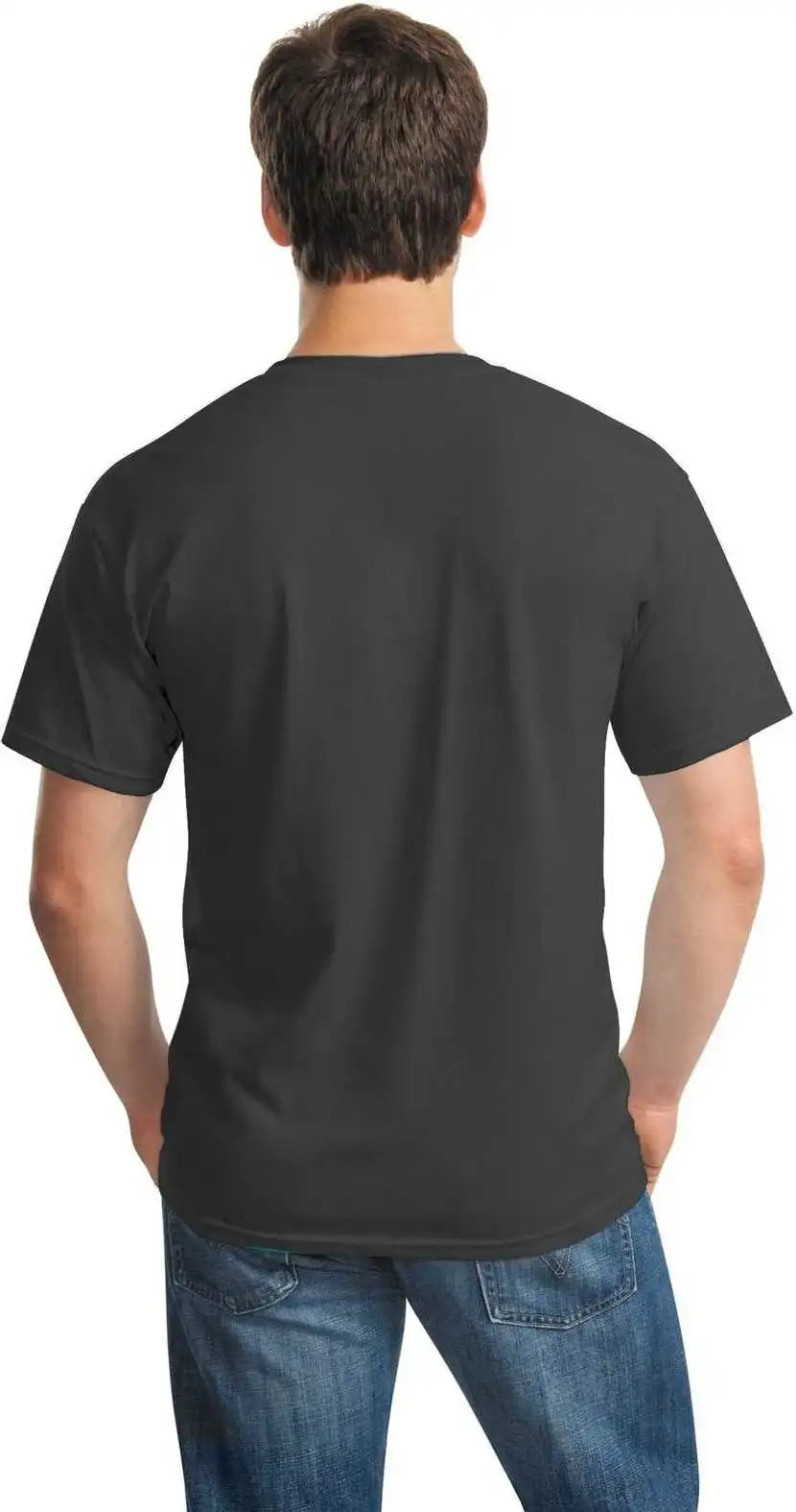 Gildan 5000 Heavy Cotton 100% t Shirt Charcoal