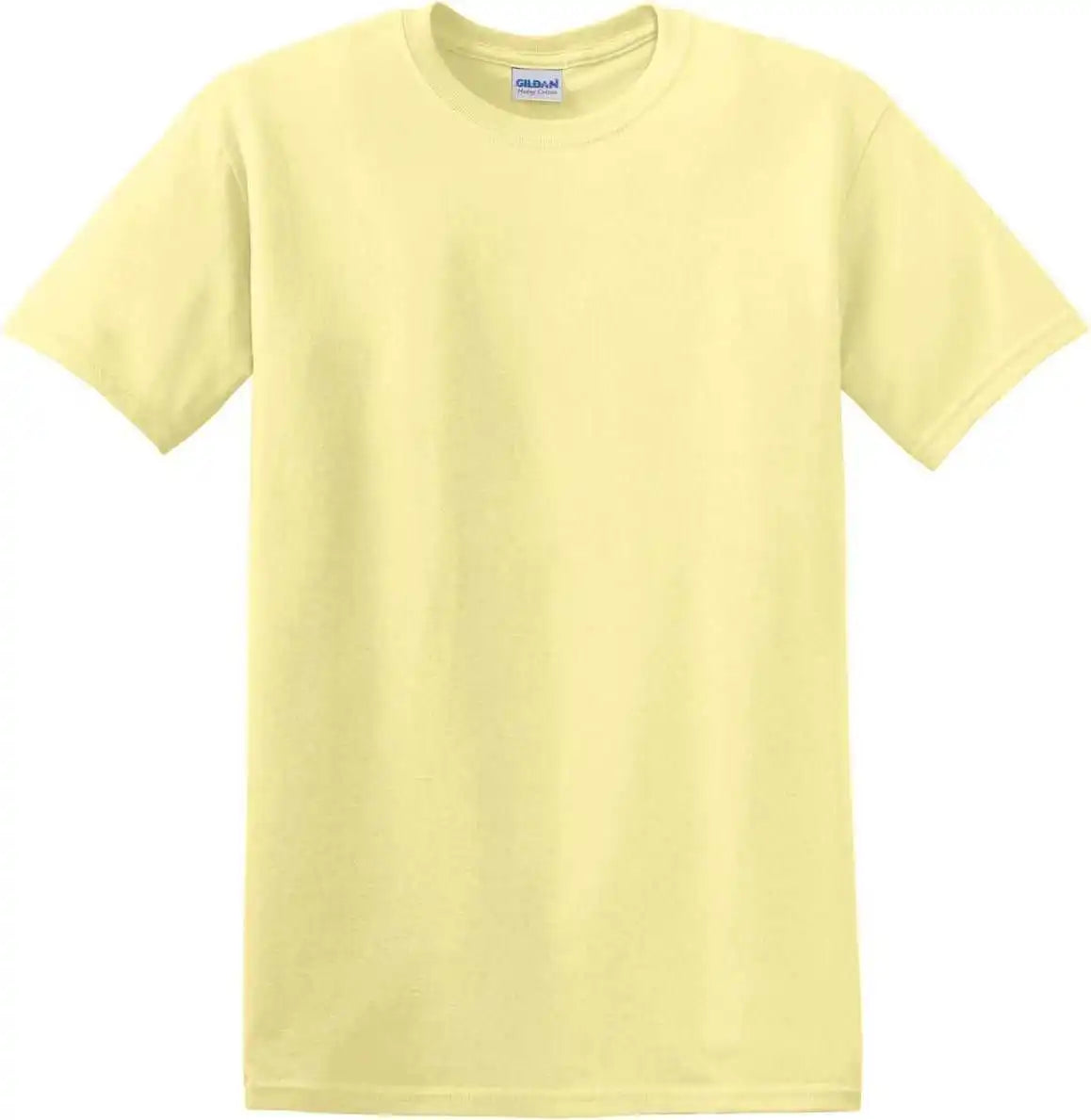 Gildan 5000 Heavy Cotton 100% t Shirt Cornsilk