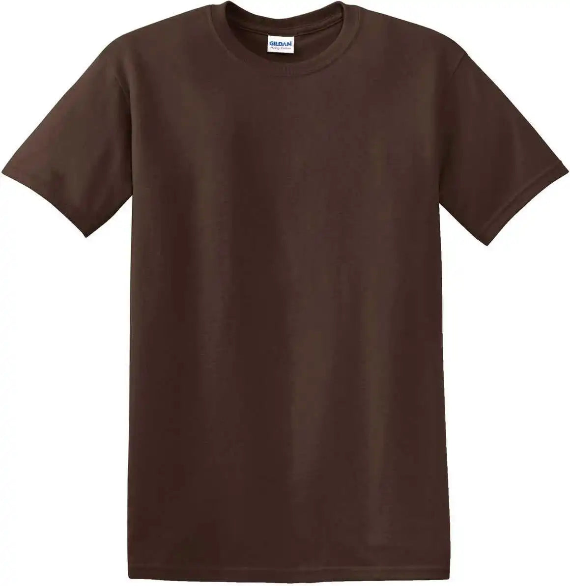 Gildan 5000 Heavy Cotton 100% t Shirt Dark Chocolate
