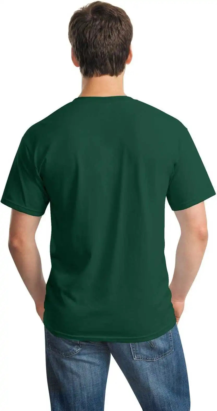 Gildan 5000 Heavy Cotton 100% t Shirt Forest