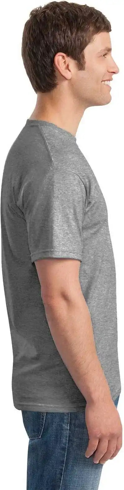 Gildan 5000 Heavy Cotton 100% t Shirt Graphite Heather