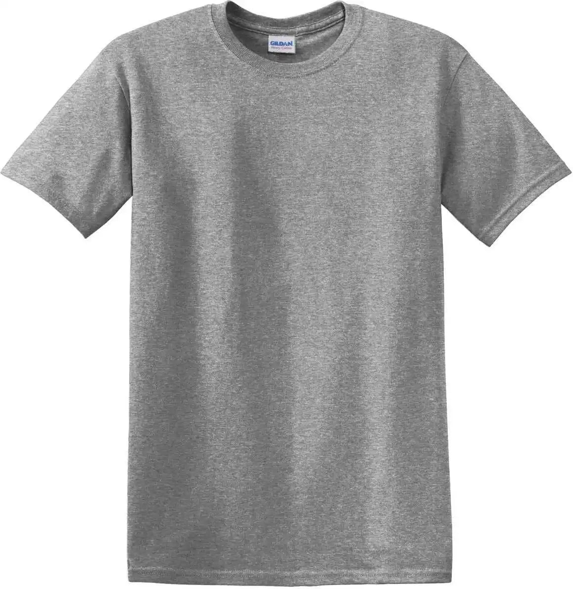 Gildan 5000 Heavy Cotton 100% t Shirt Graphite Heather