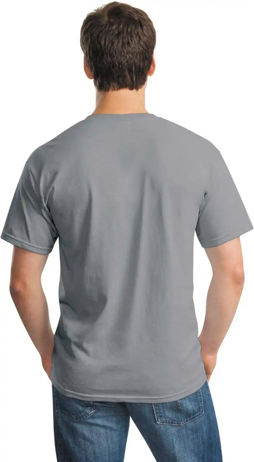 Gildan 5000 Heavy Cotton 100% t Shirt Gravel