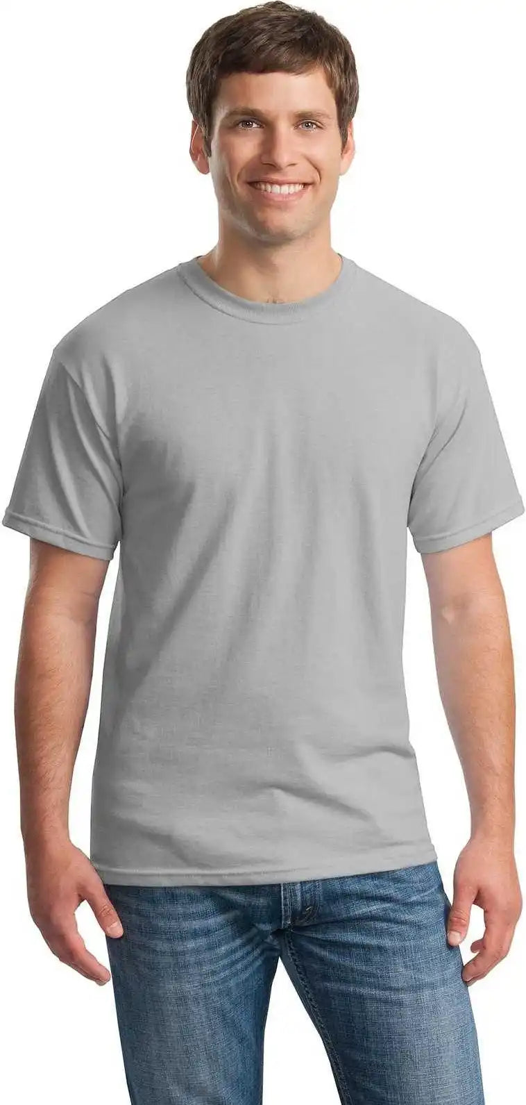 Gildan 5000 Heavy Cotton 100% T-shirt - Ice Gray