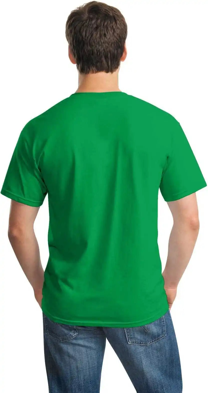 Gildan 5000 Heavy Cotton 100% t Shirt Irish Green