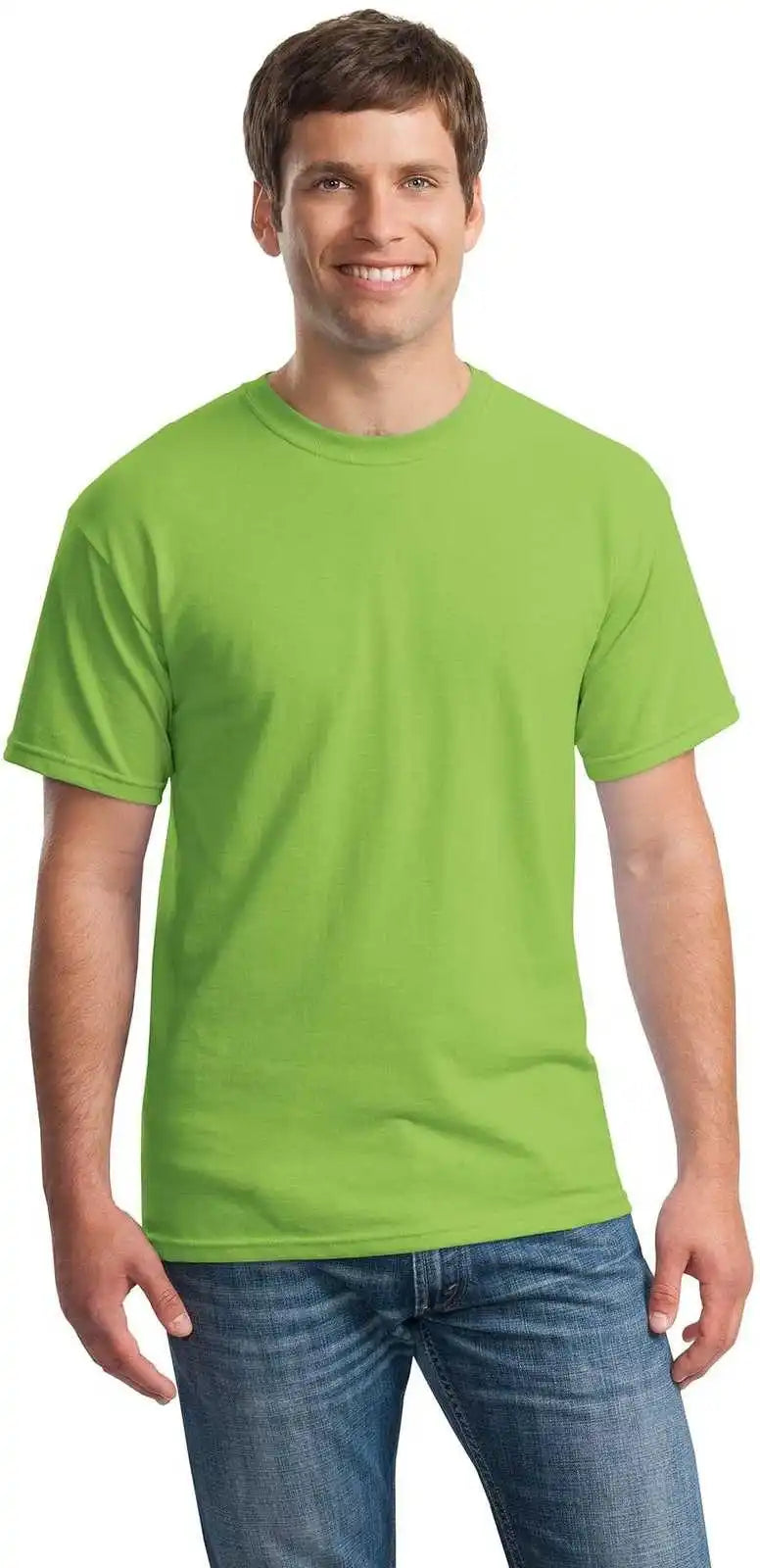 Gildan 5000 Heavy Cotton 100% t Shirt Kiwi