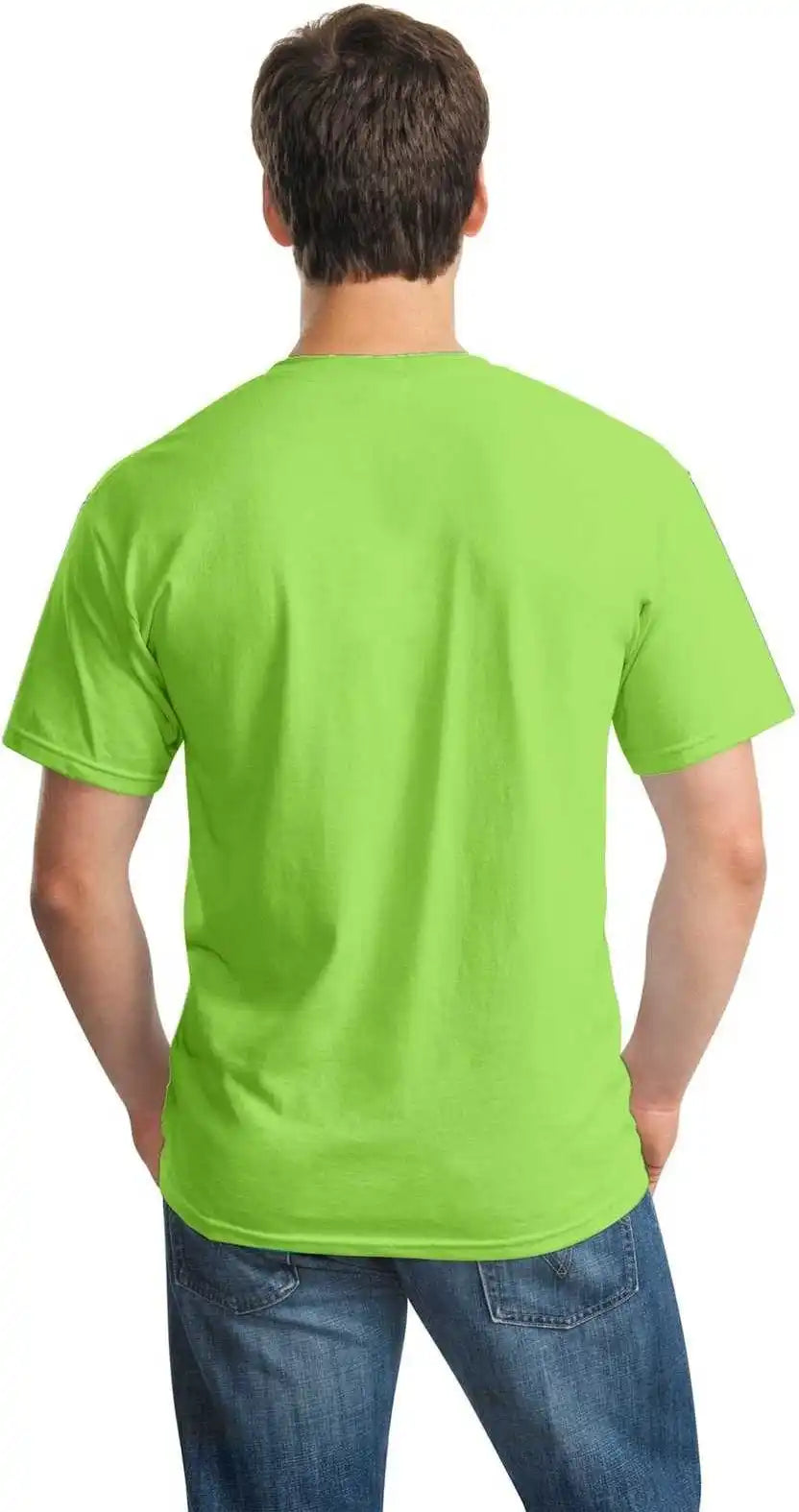 Gildan 5000 Heavy Cotton 100% t Shirt Lime