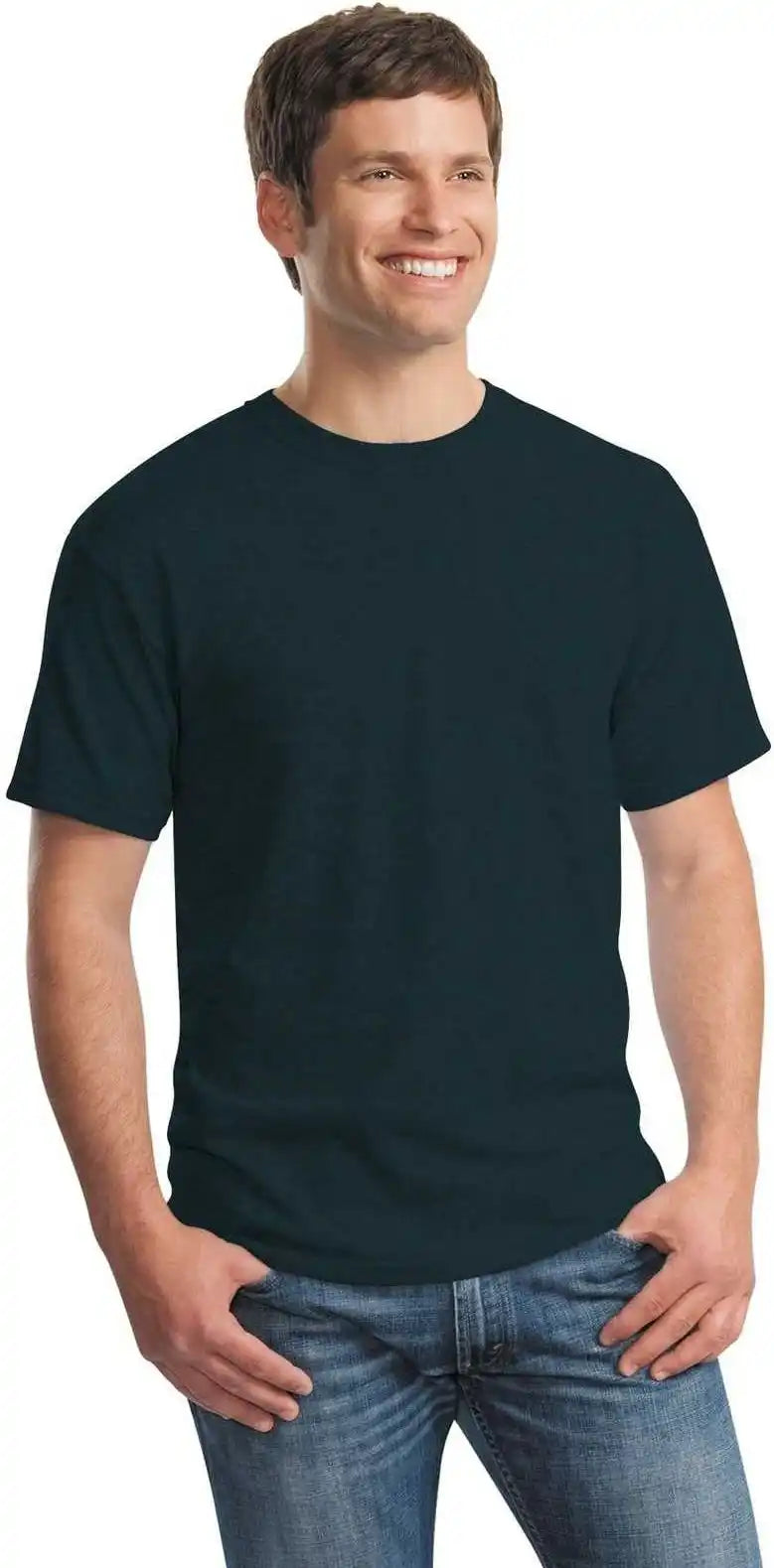 Gildan 5000 Heavy Cotton 100% t Shirt Midnight