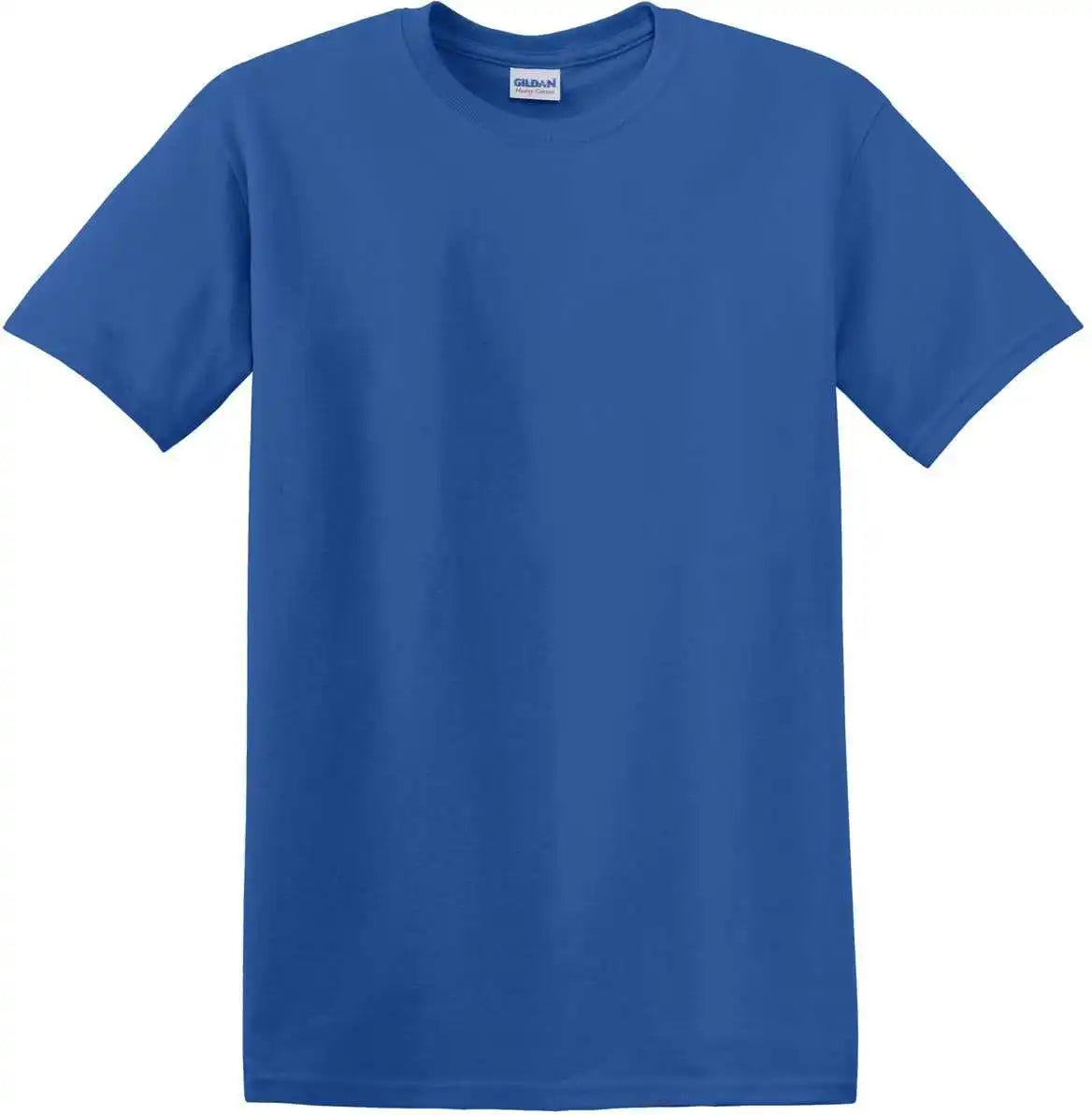 Gildan 5000 Heavy Cotton 100% t Shirt Neon Blue