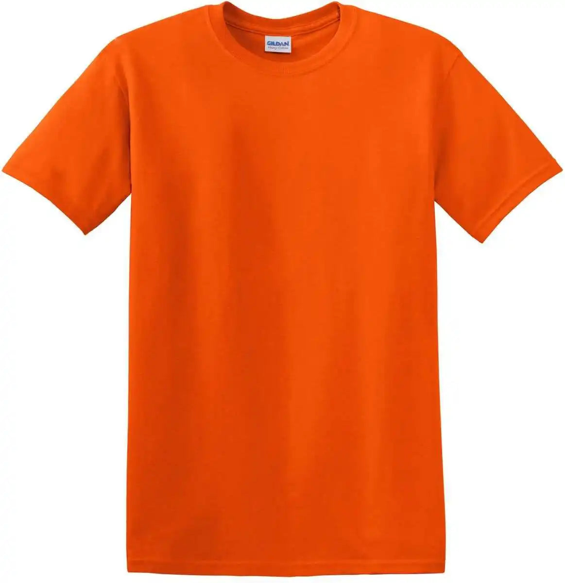 Gildan 5000 Heavy Cotton 100% t Shirt Orange