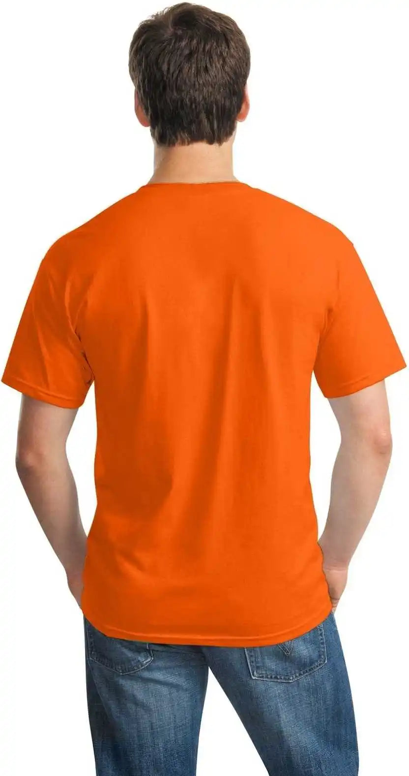 Gildan 5000 Heavy Cotton 100% t Shirt Orange